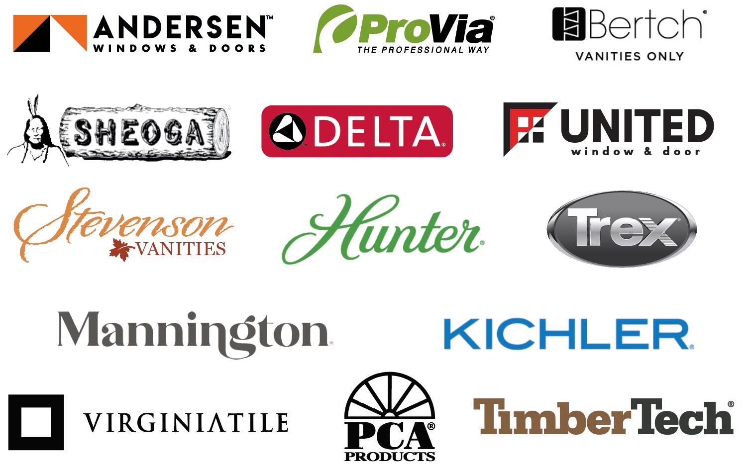 Remodeling Sale Brands