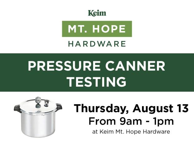 2025-08 KMH Pressure Canner Testing - Website Event