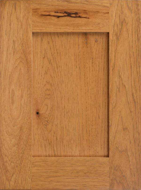Shaker style hickory seely dutch creek cabinet door