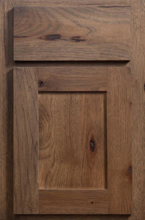 Shaker style Hickory cabinet door dutch creek kitchens