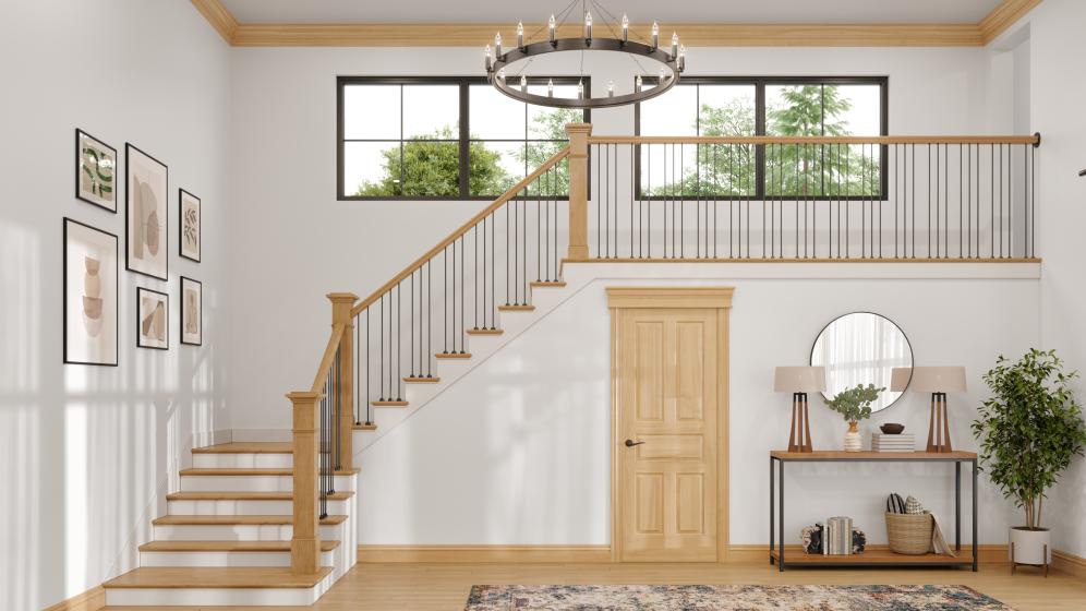 White Oak Foyer